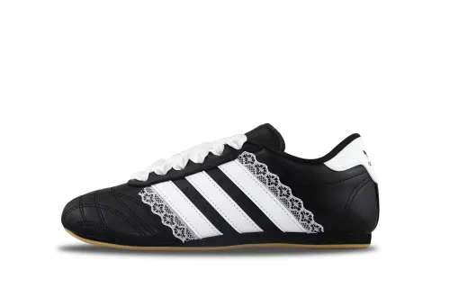 Adidas Originals Taekwondo Slip Resistant, Abrasion Resistant, Lightweight Low top Training Shoes Women's Black