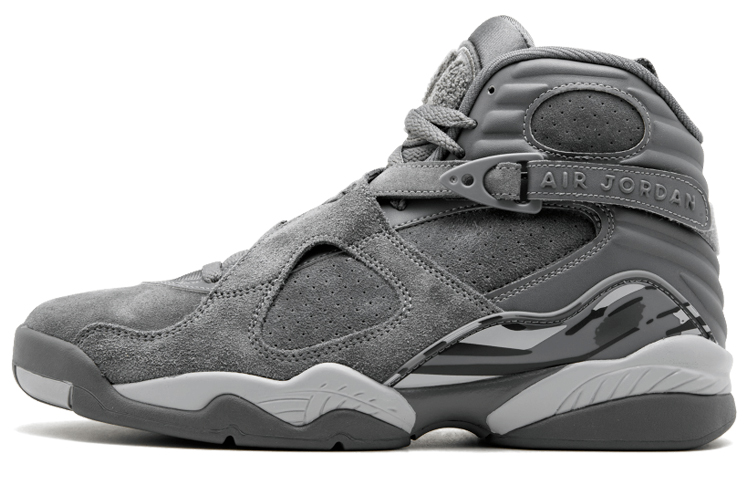 Мужские кроссовки Jordan Air Jordan 8 Retro Cool Grey (серые)