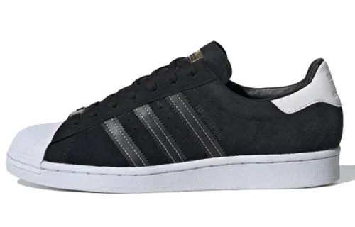 Adidas Superstar 'Black Suede'