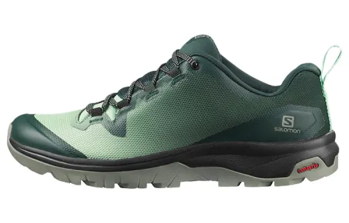 SALOMON Fabric Abrasion Resistant Low top Mountaineering Hiking Shoes Women's