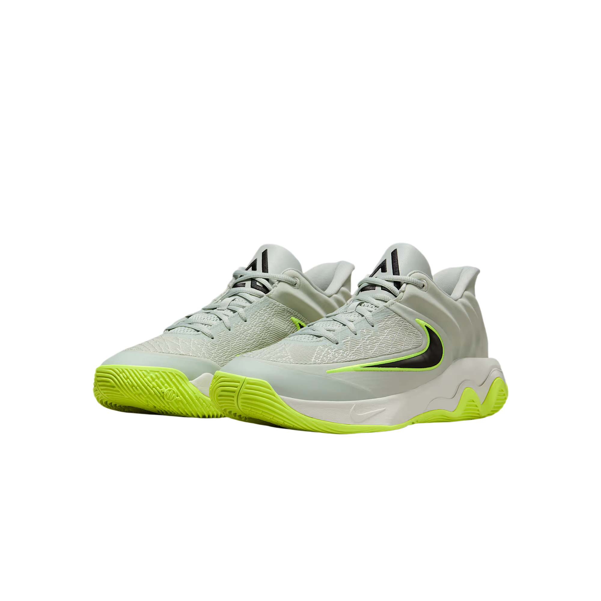 Nike Yannis Immortality 4 Abrasion Resistant Abrasion Resistant Mid top Basketball Shoes Unisex Green