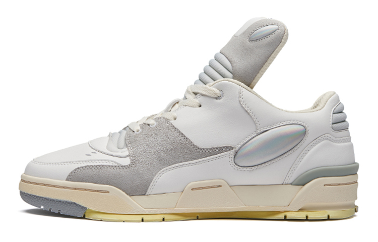 EQLZ EQUALIZER 1980 Leather Abrasion Resistant Breathable Coverage Support Balance Low top Vintage Basketball Shoes