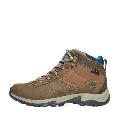 Timberland Maddsen Wear resistant And Waterproof Mid top Hiking Shoes Women's Brown
