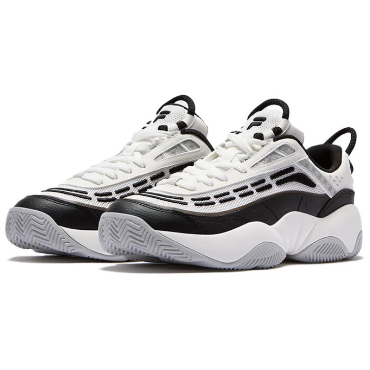 FILA FUSION FIRE Flame Shoes Textile, Synthetic Leather Abrasion Resistant Low top Vintage Basketball Shoes Men’s