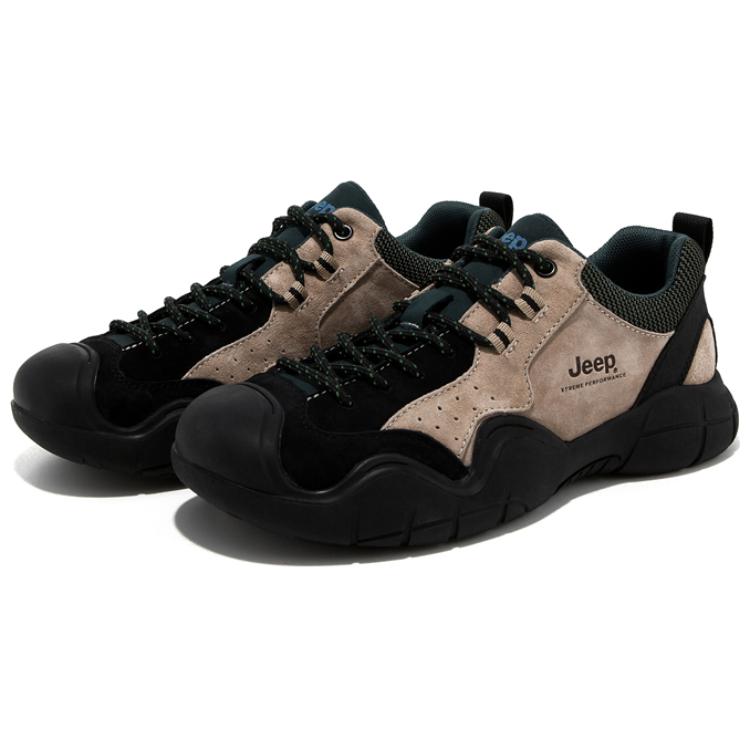 Jeep Breathable Moisture Wicking Low top Hiking Shoes Men’s Sand
