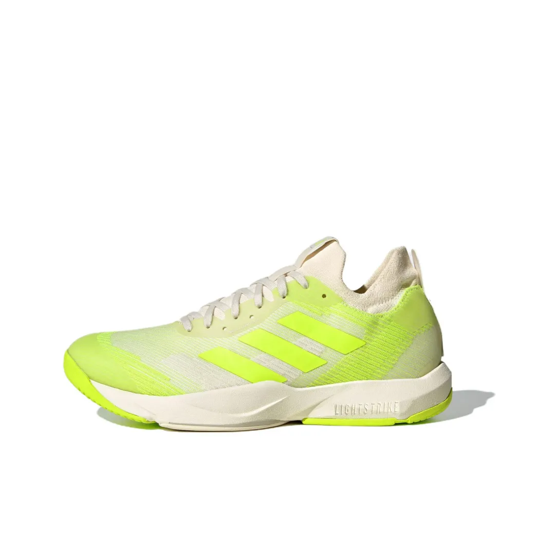 Adidas RAPIDMOVE ADV Cushioning, Wear Resistant Low top Training Shoes Men's Green Yellow