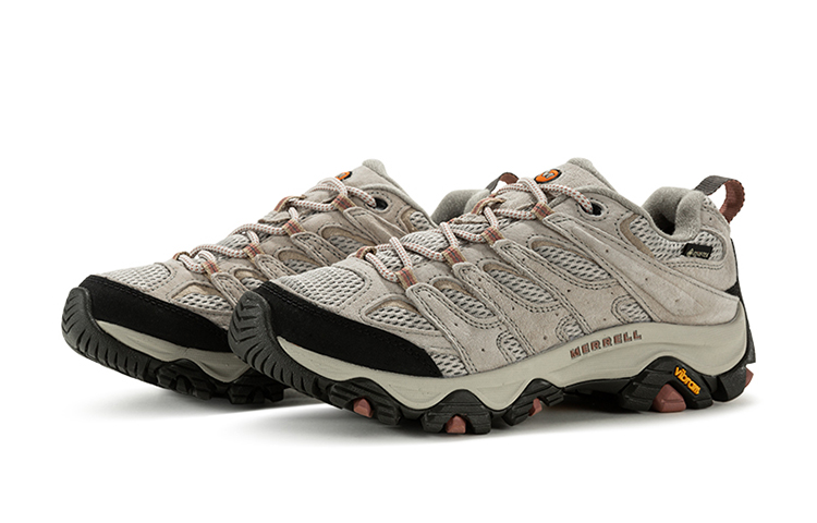 MERRELL MOAB 3 Textile, Leather Cushioning Slip Resistant Abrasion Resistant Waterproof Low top Outdoor Shoes Women’s