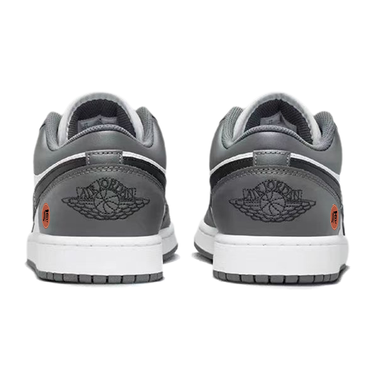 Jordan Air Jordan 1 Vintage Basketball Shoes Unisex Low Top Gray/White