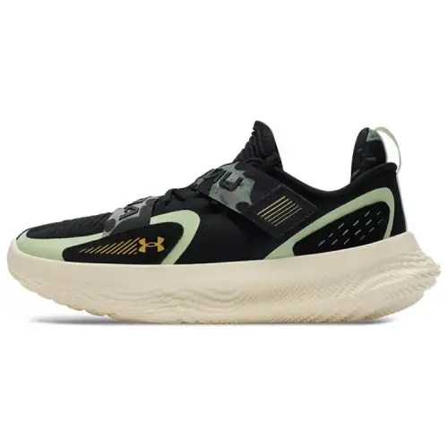 Under Armour Cushioning Slip Resistant Low top Basketball Shoes Unisex Black