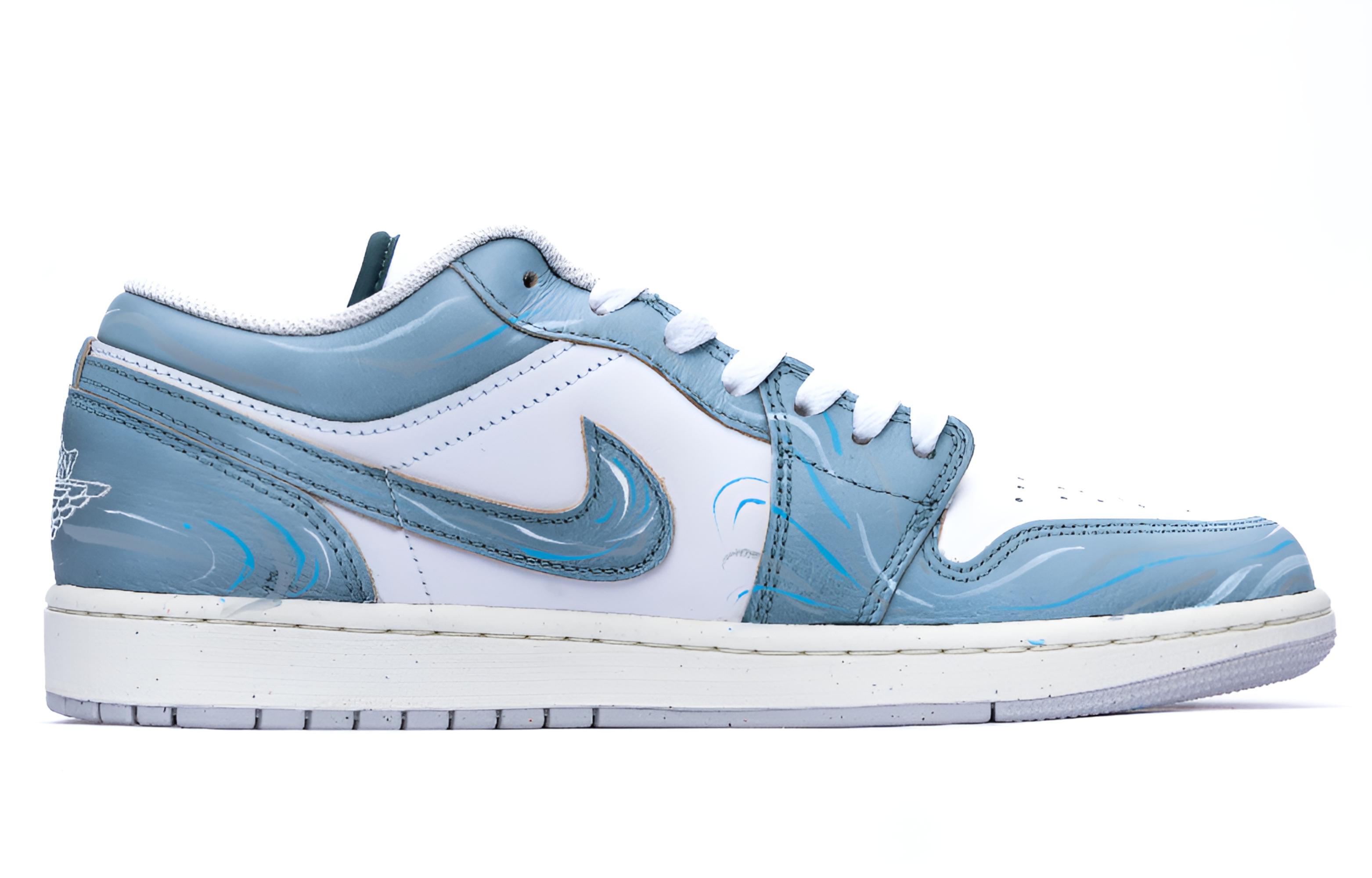 Jordan Air Jordan 1 Cushioning Abrasion Resistant Cushioning, Wear Resistant Low top Vintage Basketball Shoes Unisex
