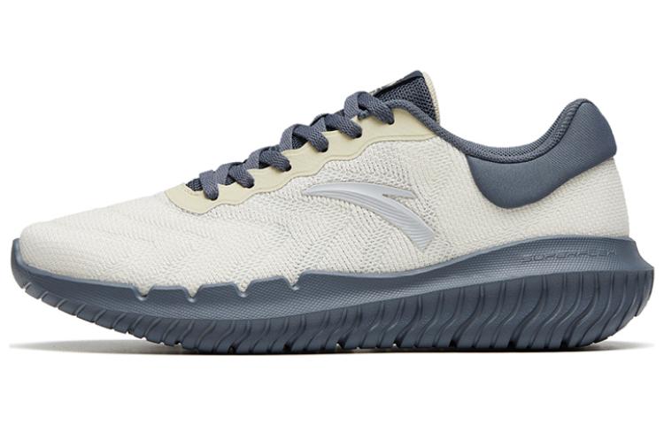 Anta Variety Training Collection Slip Resistant Abrasion Resistant Low top Training Shoes Men's Concrete Gray