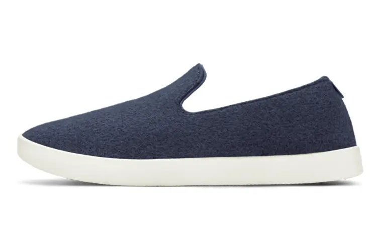 Allbirds Wool Lounger Slip Resistant Low top Skateboard Shoes Men's Dark Indigo