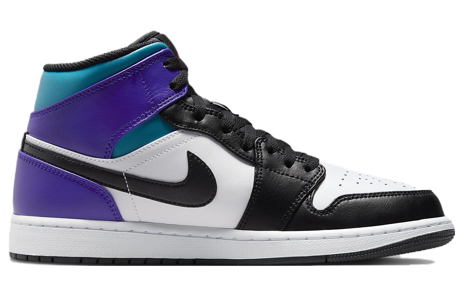 Jordan 1 Mid Aqua