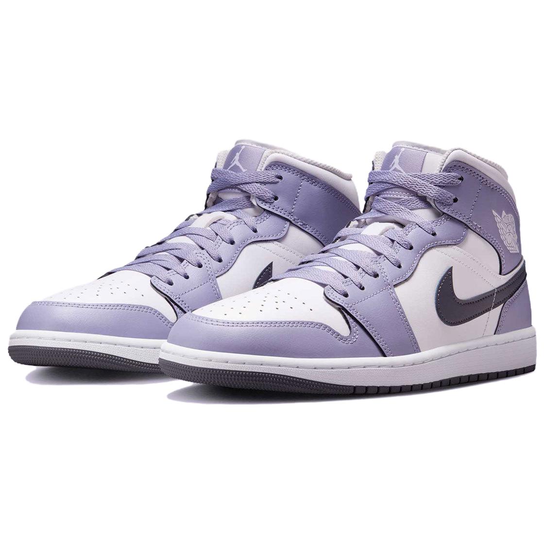 Jordan 1 Mid White Indigo Haze