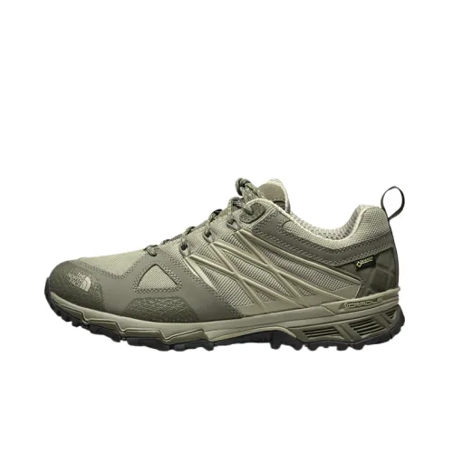 THE NORTH FACE Ultra Hike || Abrasion Resistant Waterproof And Breathable Support Grip Low top Hiking Shoes Men's Khaki
