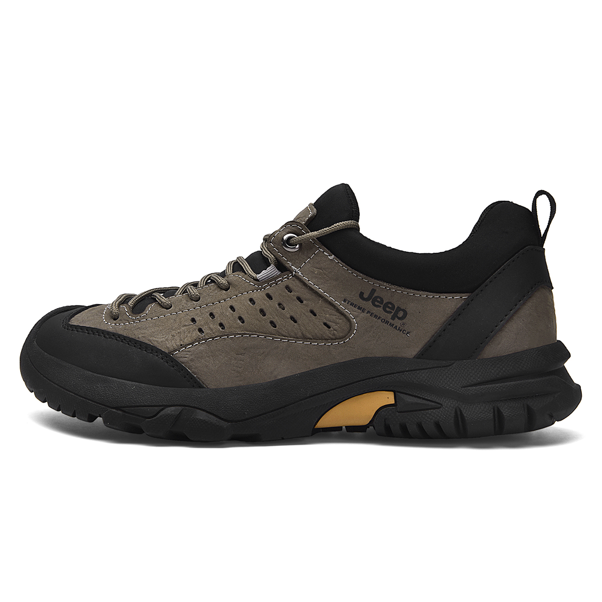 Jeep Mountaineering & Hiking Shoes Men’s Low Top Brown/Khaki/Black