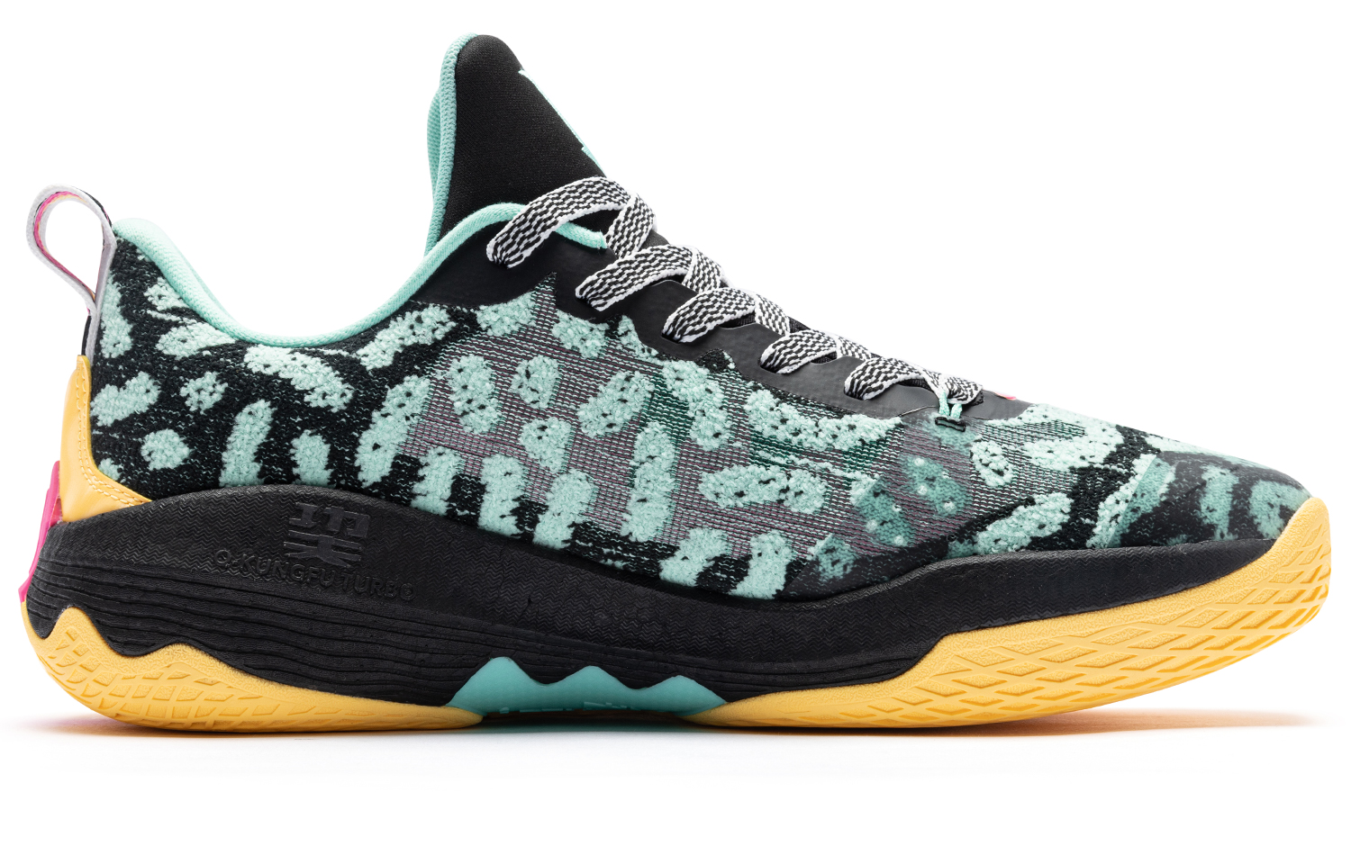 QIAODAN Puncture 6.0 PROLOWPE Q KUNGFU TURBO Slip Resistant, Abrasion Resistant, Lightweight Low top Basketball Shoes