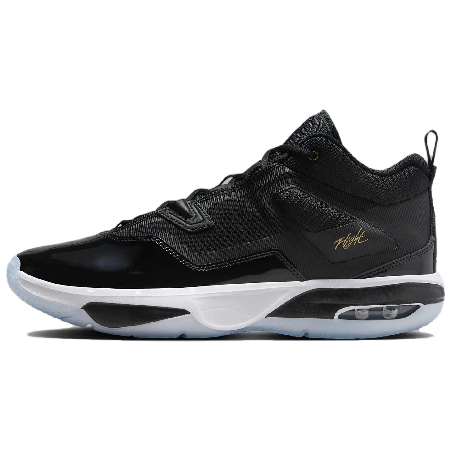 Jordan Stay Loyal 3 Black White Football Grey Metallic Gold