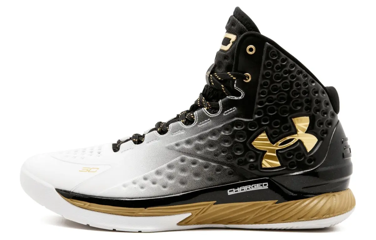 Under Armour Curry 1 MVP Under Armour, Curry High top Performance Basketball Shoes Men's Gradient Gray