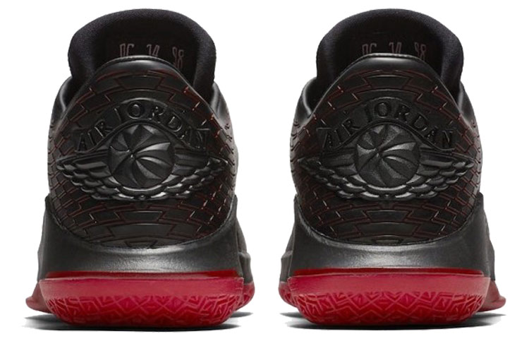 Мужские кроссовки Jordan Air Jordan 32 Low Last Shot (черно-красные) — фото 5