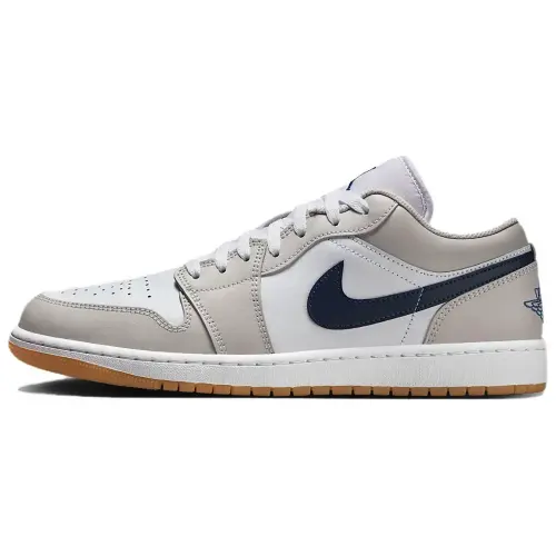 Jordan 1 Low Midnight Navy Neutral Grey