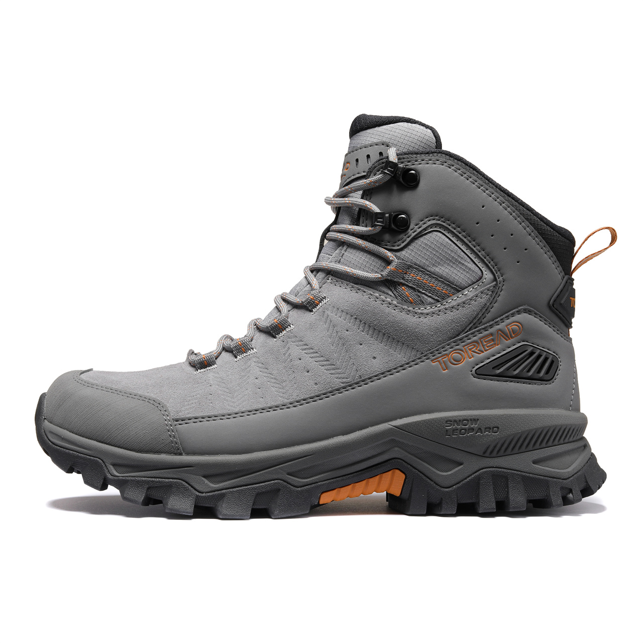 TOREAD Slip Resistant Abrasion Resistant High top Mountaineering Shoes Men’s