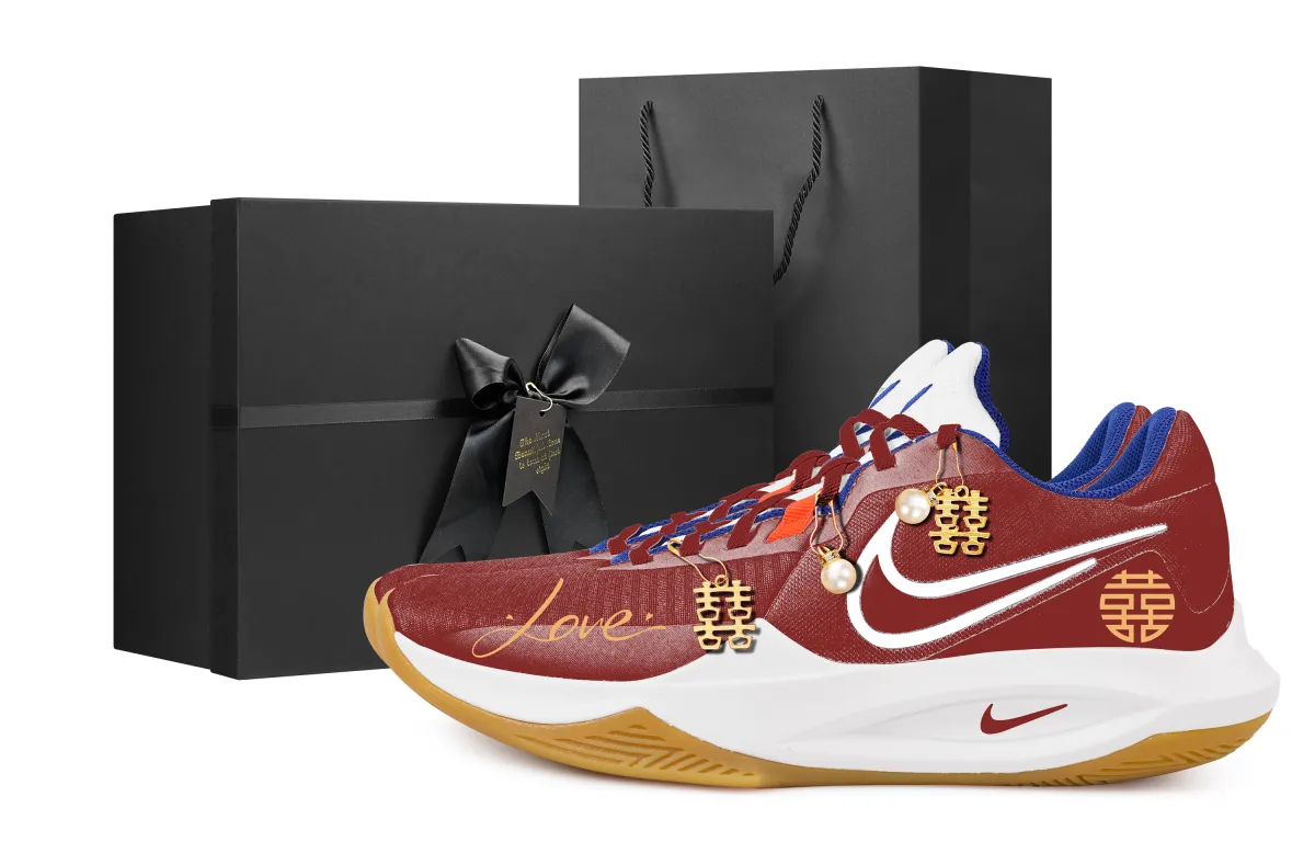 Nike Precision 6 Low top Basketball Shoes Men's Red