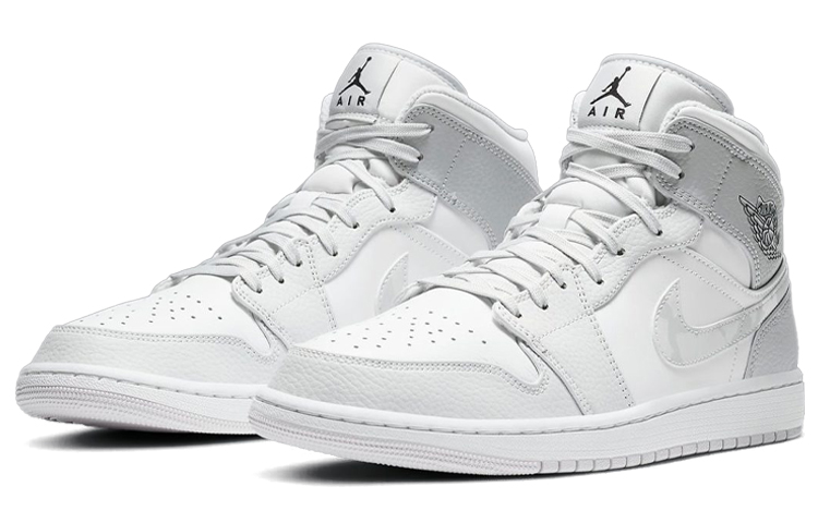 Air Jordan 1 Mid ‘Swoosh Logo Grey Camo’
