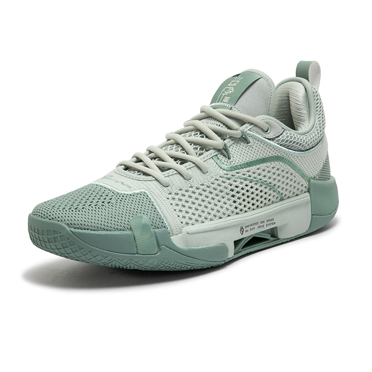 361° DVD3 Slip Resistant, Abrasion Resistant, Breathable Low top Basketball Shoes Men’s Mint Gray Green
