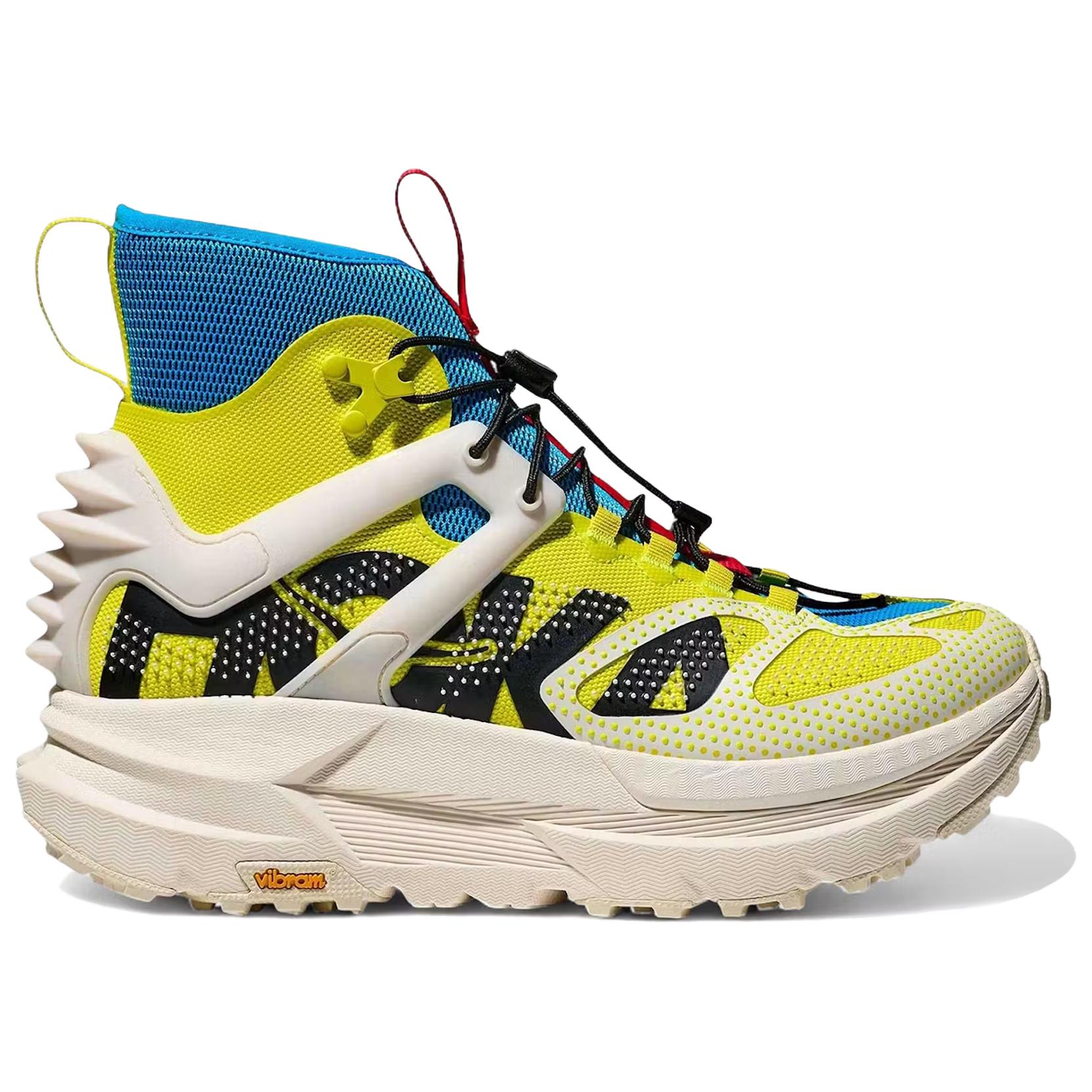 HOKA ONE ONE Mafate X Hiking Shoes Unisex Yellow
