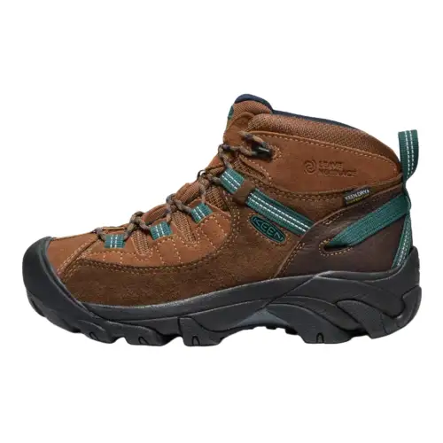Leave No Trace x Keen Targhee Slip Resistant Abrasion Resistant High top Mountaineering Shoes Unisex Brown