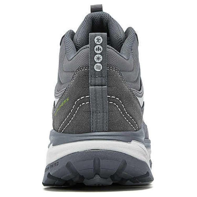 Skechers OUTDOOR MENS Mid top Hiking Shoes Men’s Gray