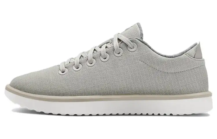 Allbirds Wool Piper Woven Slip Resistant Low top Skateboard Shoes Women's Cyan Smoke Gray