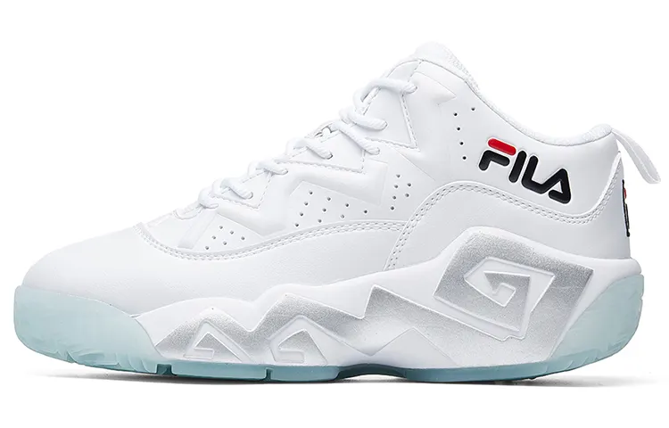 FILA MB1 Pu High top Vintage Basketball Shoes Women's White