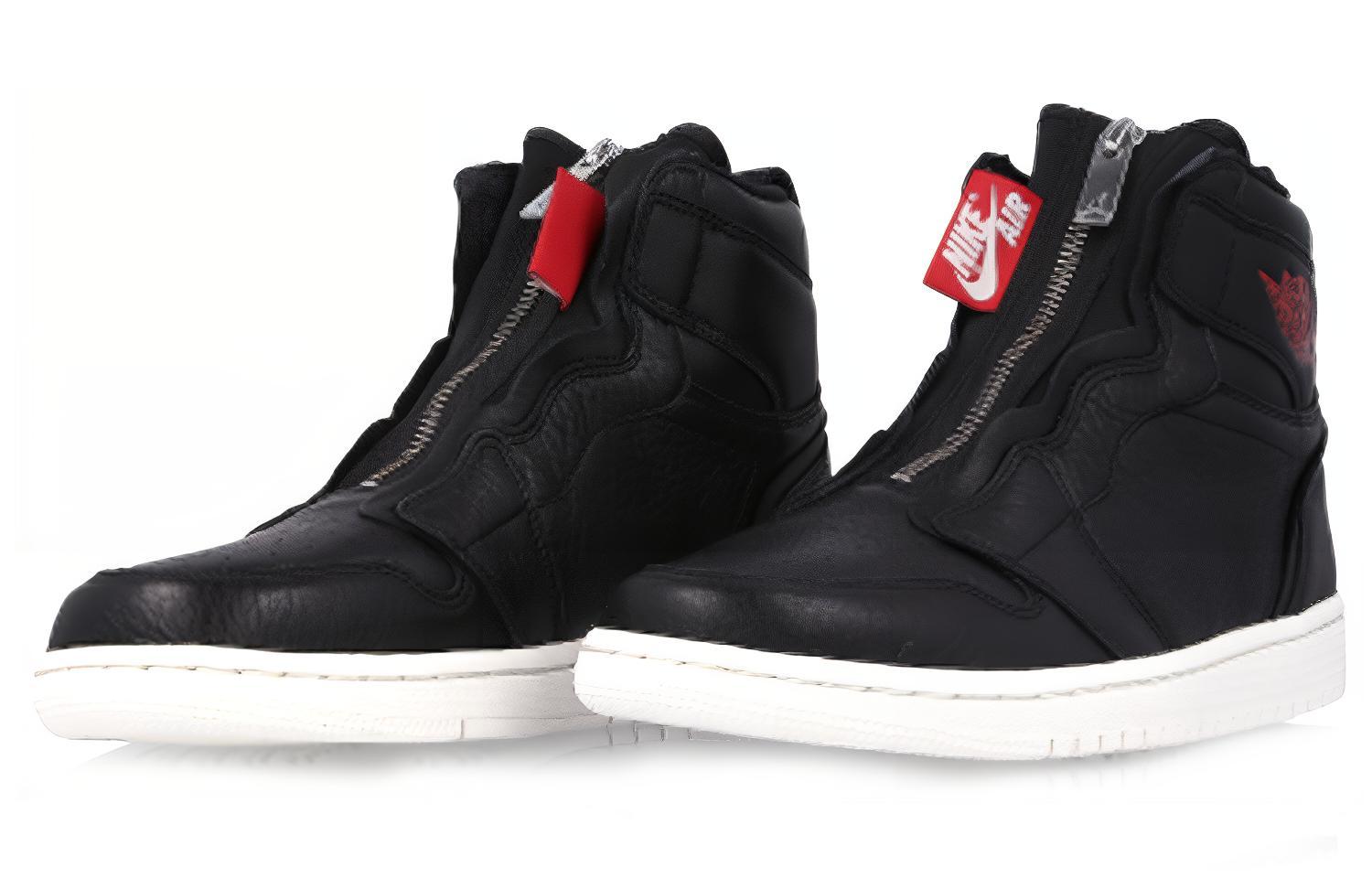 Jordan 1 Retro High Zip Black Gym Red Phantom Women’s