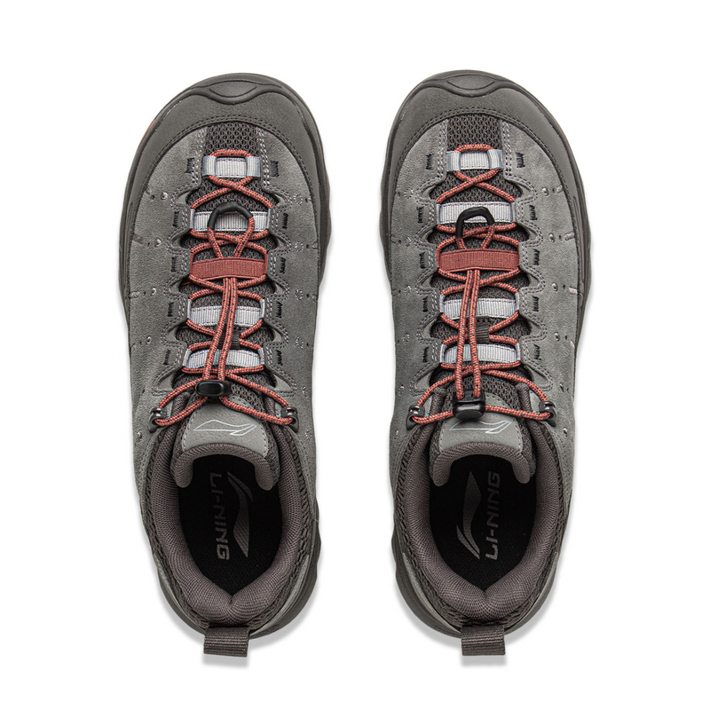 Li Ning Outdoor CF Tracing, Forest Grace SE Low top Hiking Shoes Unisex Gray