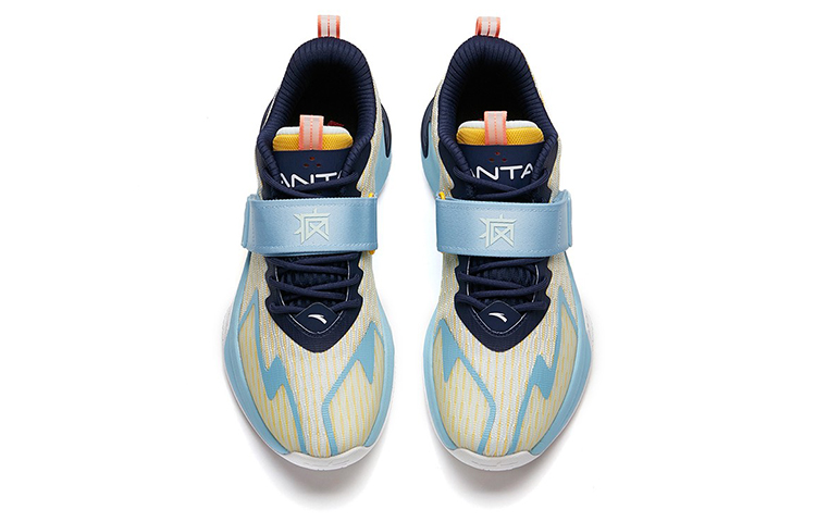 Anta Hengsao3 Textile, Synthetic Leather Cushioning Slip Resistant Abrasion Resistant Low top Basketball Shoes Men’s
