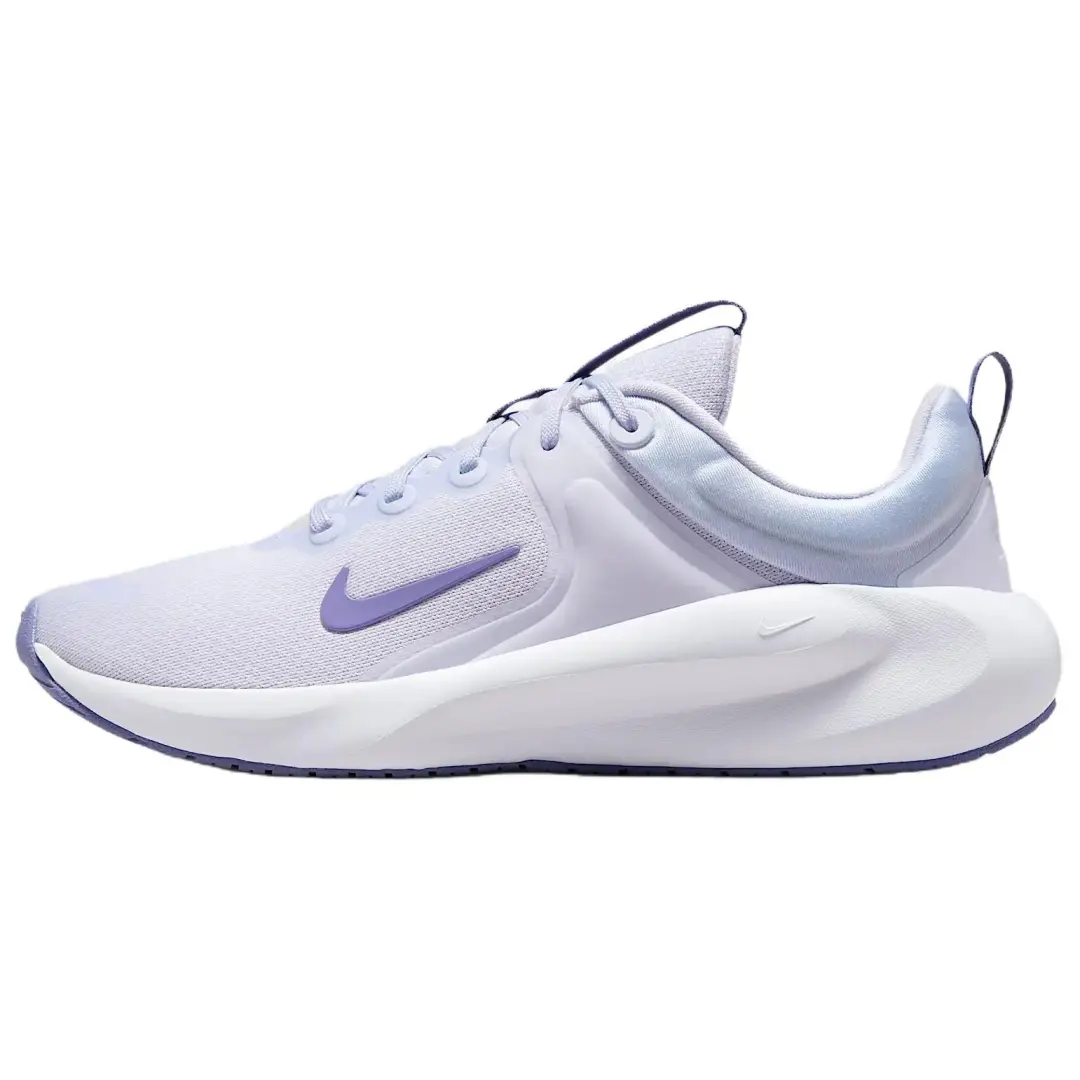 Nike Slip Resistant Abrasion Resistant Low top Training Shoes Women's White Purple