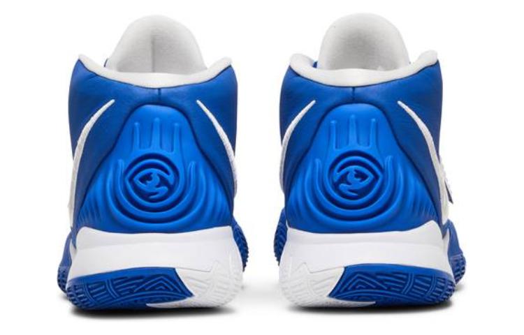 Мужские кроссовки Nike Kyrie 6 TB Game Royal (сине-белые) — Синий / белый — фото 4