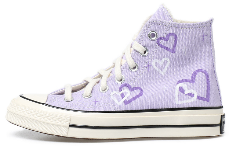 Converse 1970s Chuck Taylor All Sta High top Canvas Shoes Women's Purple