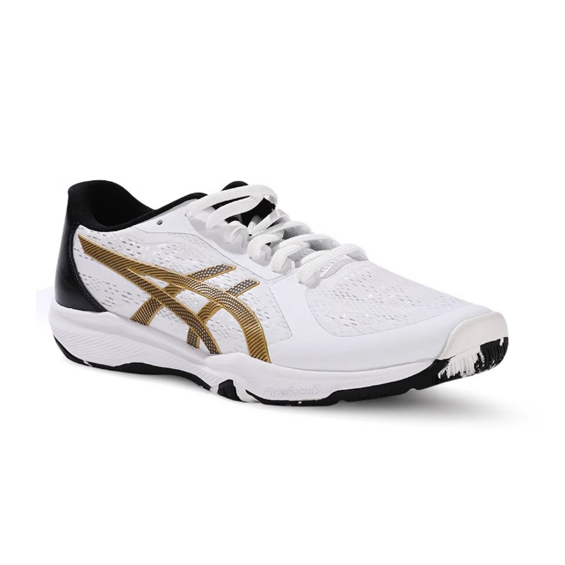 ASICS DYNAFEATHER Abrasion Resistant Abrasion Resistant Low top Table Tennis Shoes Unisex White