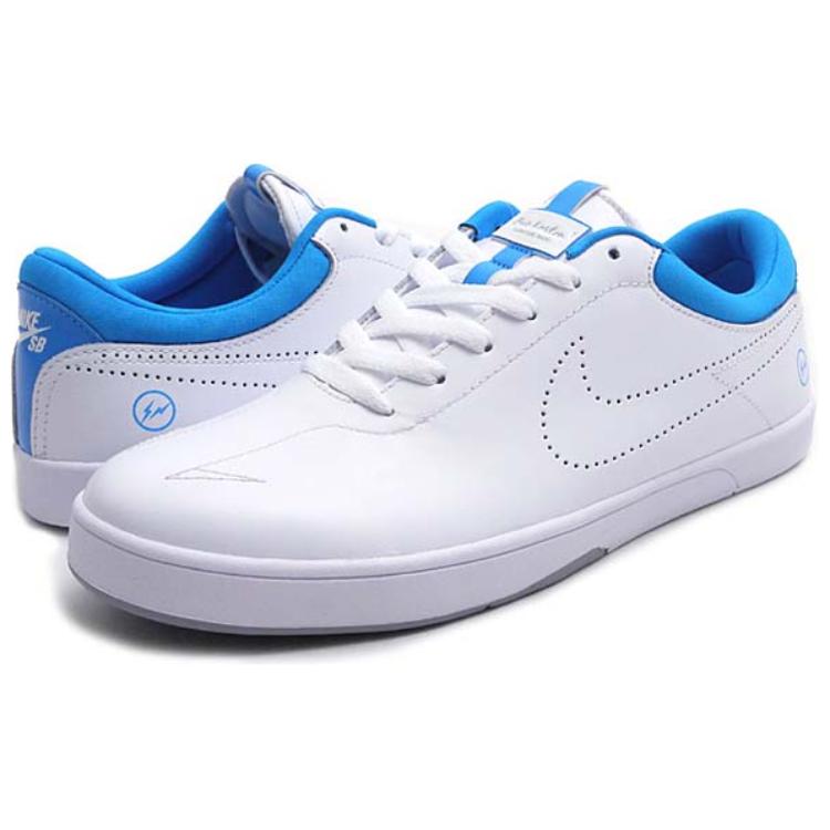 Кеды Fragment Design x Nike SB Eric Koston (бело-синие) — фото 4