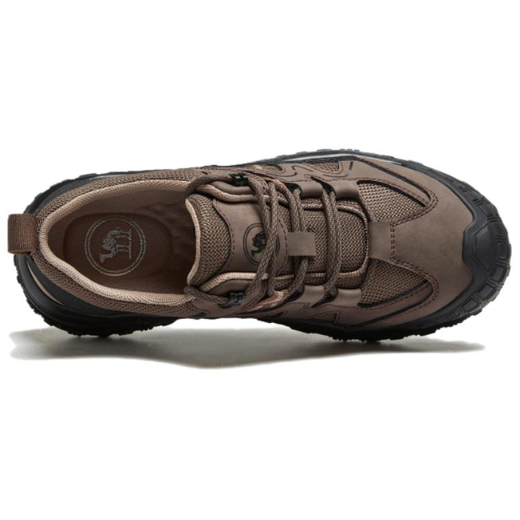 CAMEL Urban Outdoors Cushioning Height Increasing Low top Hiking Shoes Men’s
