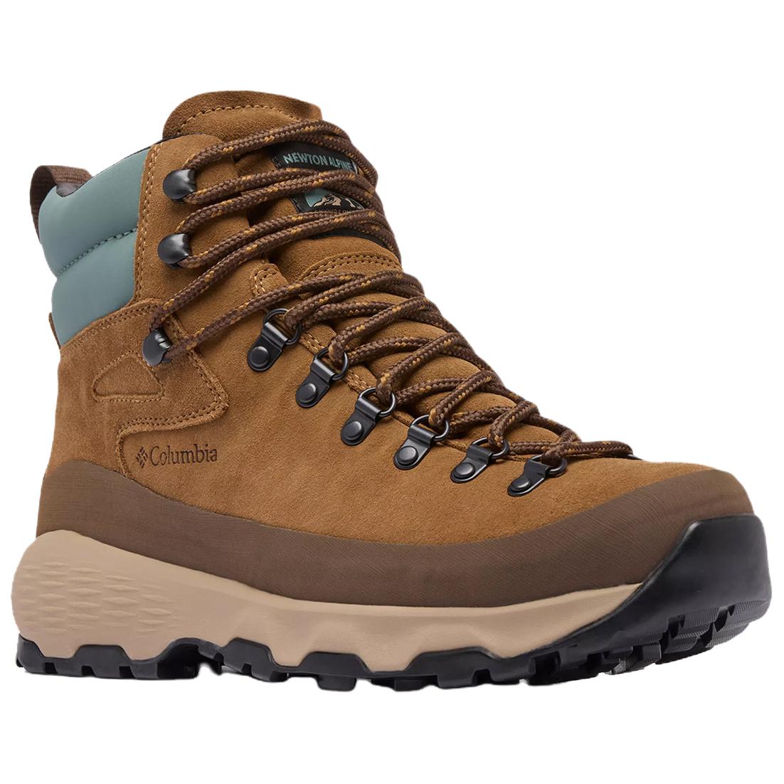Columbia Non Slip And Waterproof Mid top Mountaineering Hiking Shoes Men’s Brown