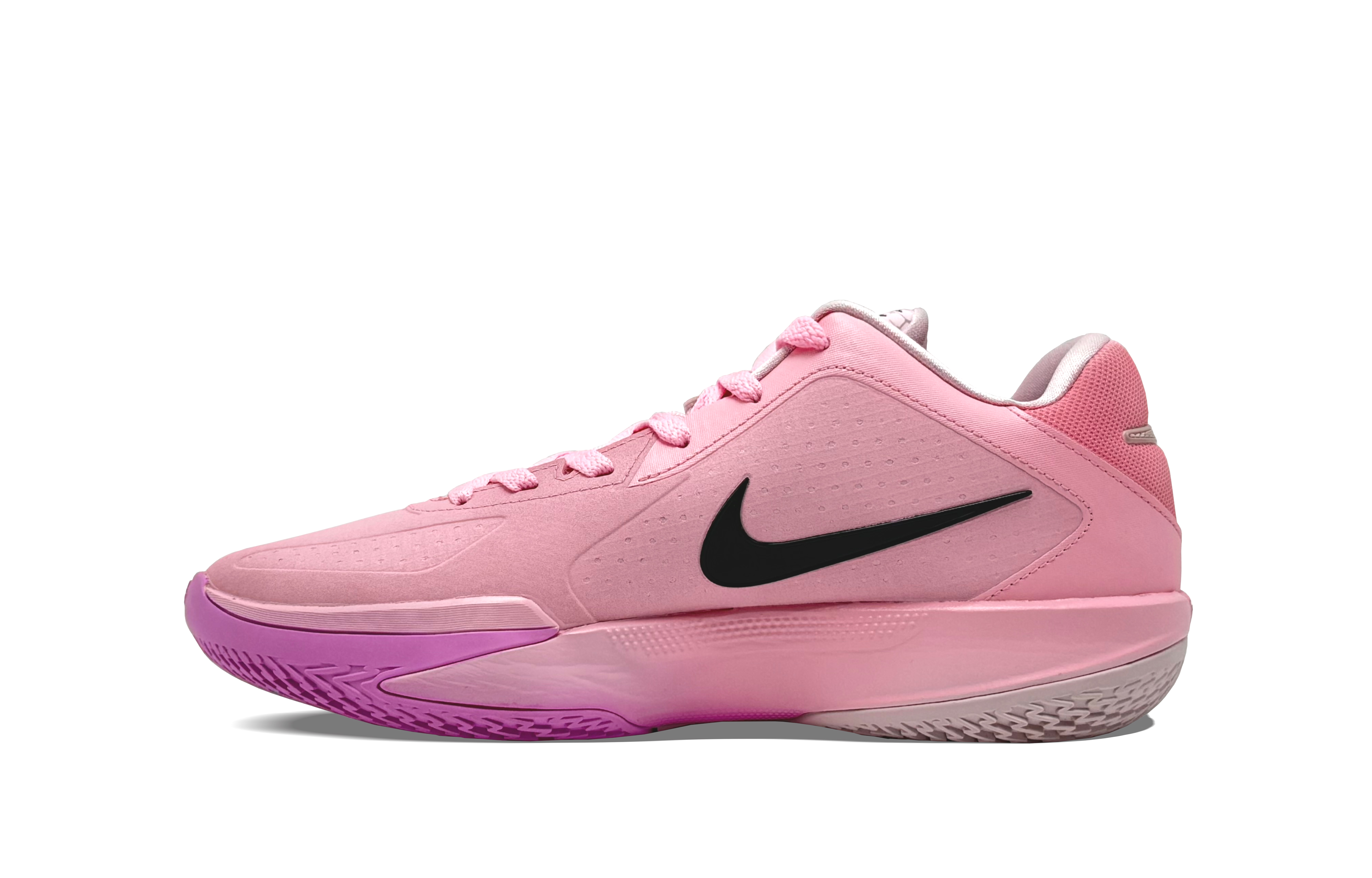 Nike G.T. CUT CROSS Slip Resistant Abrasion Resistant Low top Basketball Shoes Unisex Yellow Pink