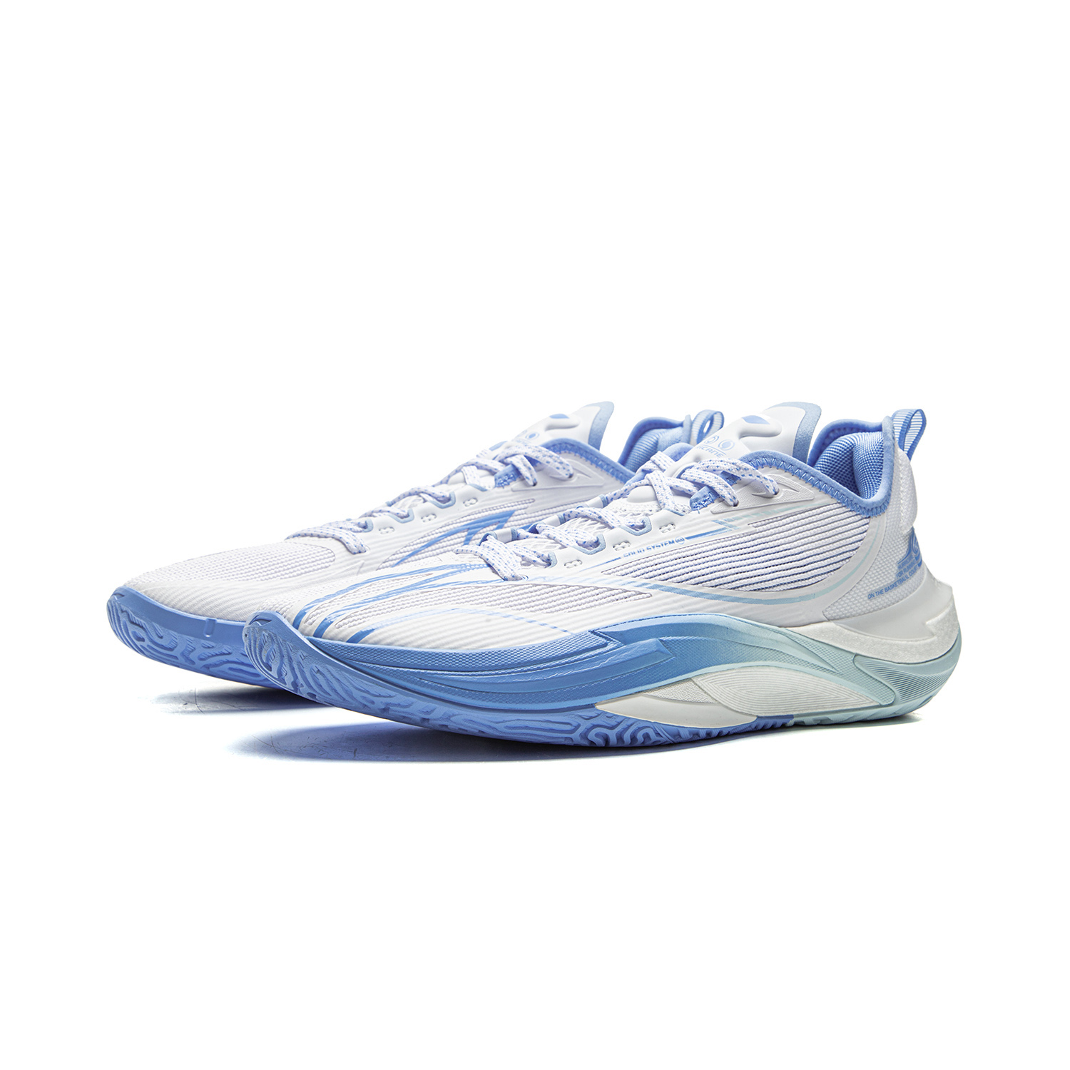 Li Ning Hurricane Cushioning Slip Resistant Abrasion Resistant Rebound Grip Low top Basketball Shoes Men’s