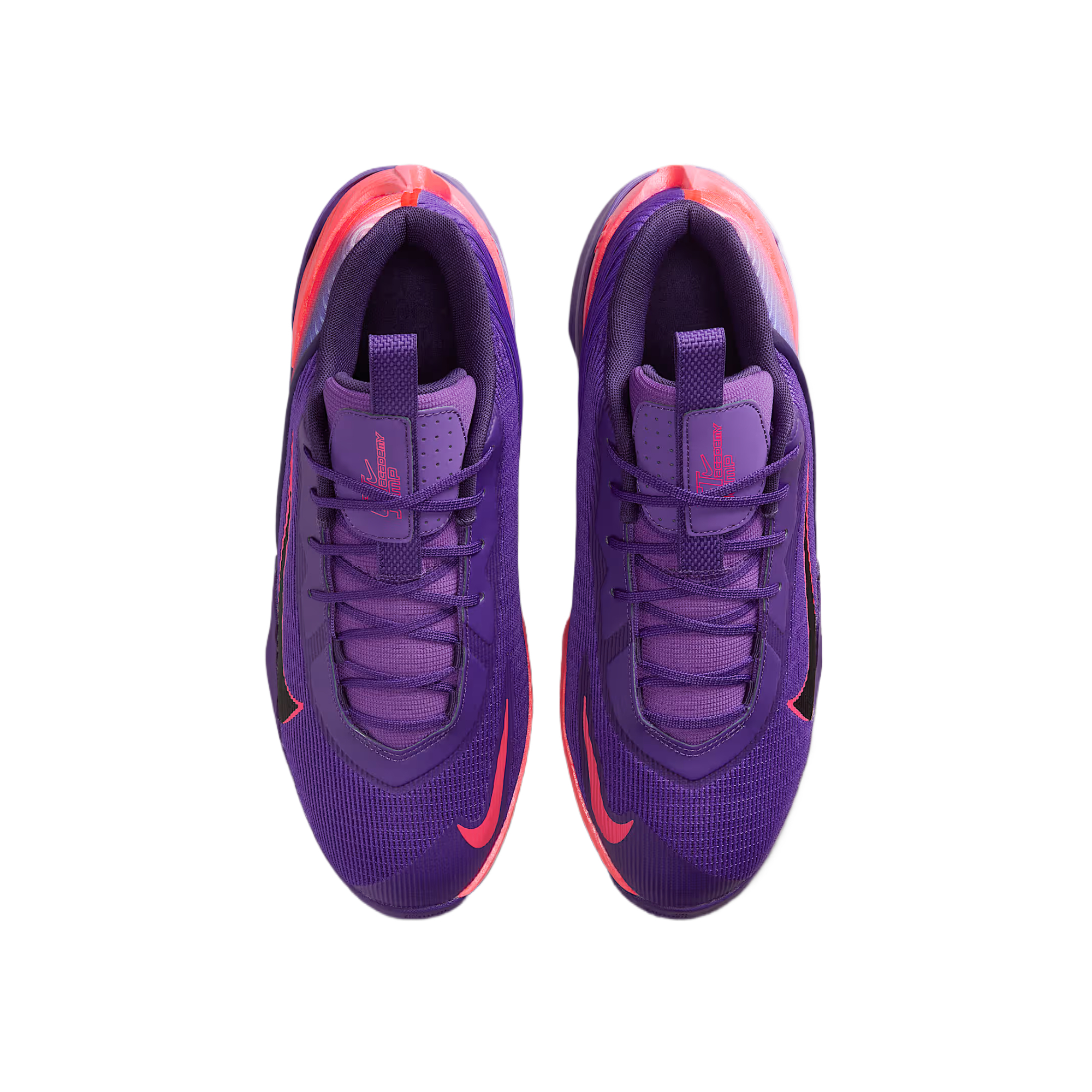 Nike G.T. Jump Academy Abrasion Resistant Breathable Mid top Basketball Shoes Unisex Purple
