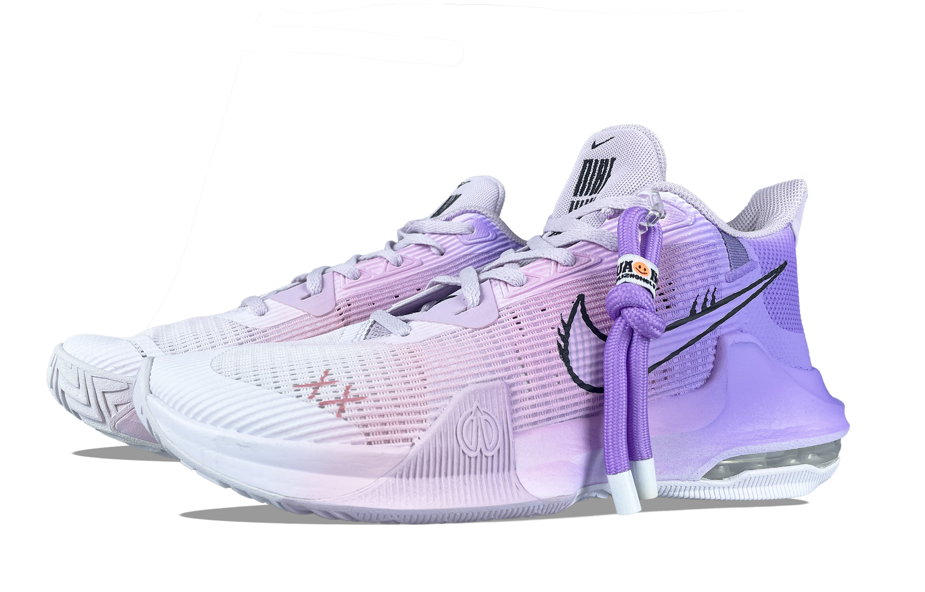 Nike Air Max Impact Basketball Shoes Unisex Low Top Pink