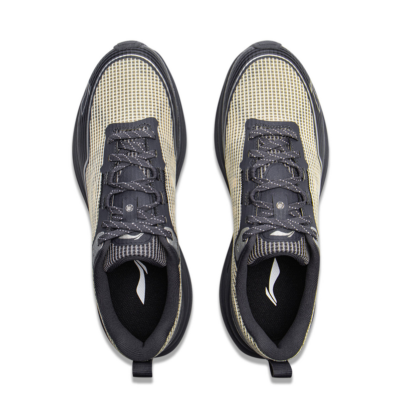 Li Ning Outdoor CF Tracing, Inter Industry Puncture resistant Low top Hiking Shoes Unisex Black/Khaki