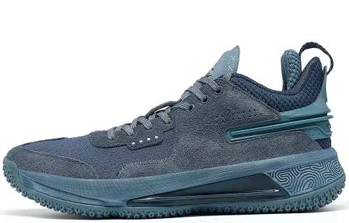 PEAK Flash 4 Abrasion Resistant Abrasion Resistant Low top Performance Basketball Shoes Men's Blue Dyed